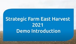 Introduction to the harvest 2021 trials and demonstrations at the AHDB Strategic Cereal Farm East